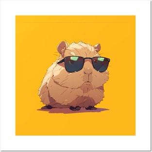 capybara Posters and Art